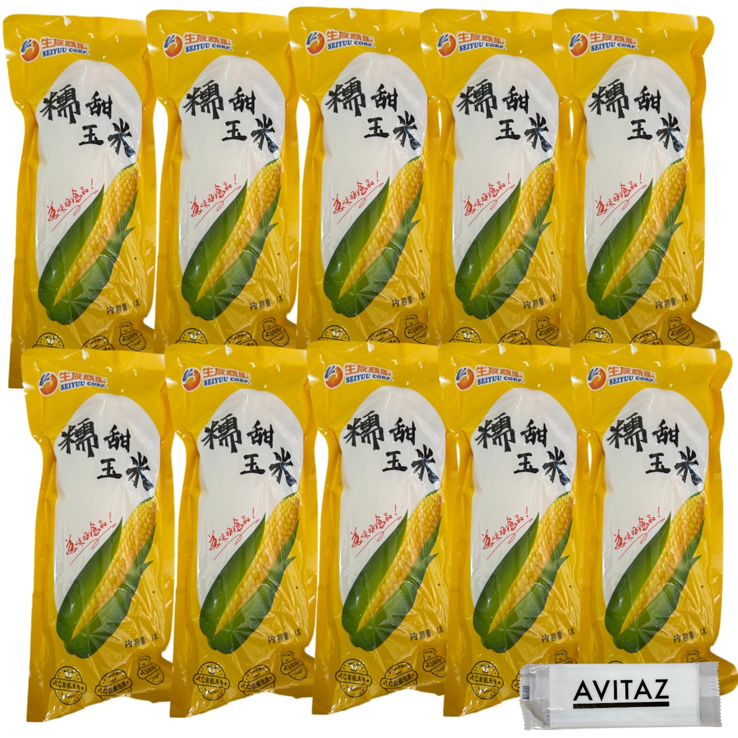 Amazon.co.jp: 生友 とうもろこし 10本セット 糯甜玉米 黄糯玉米